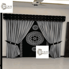 Premium Fancy Velvet Curtain - 105