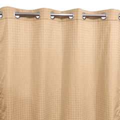 Jacquard Curtains - Muted Golden