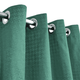 Jacquard Curtains - Pine Green