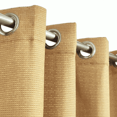 Jacquard Curtain Golden
