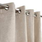 Premium Jute Curtains - cappuccino