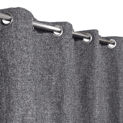 Premium Jute Curtains - Black & White