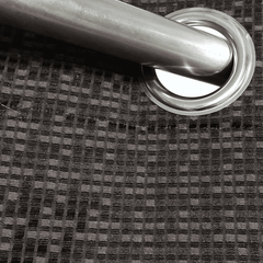 Jacquard Curtains - Dark Brown
