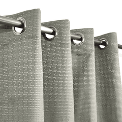 Jacquard Curtain Muted Green 1