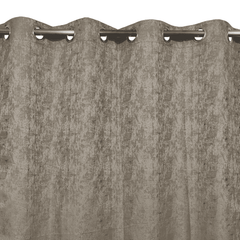 Self Print Thick Shanghai Curtain - Lite Brown 4-3