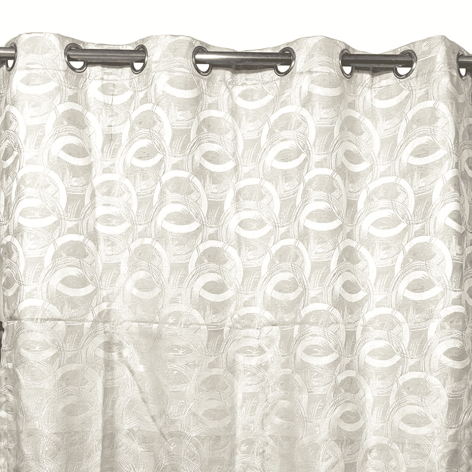 Self Print Thick Shanghai Curtain - Lite Gold 1-3