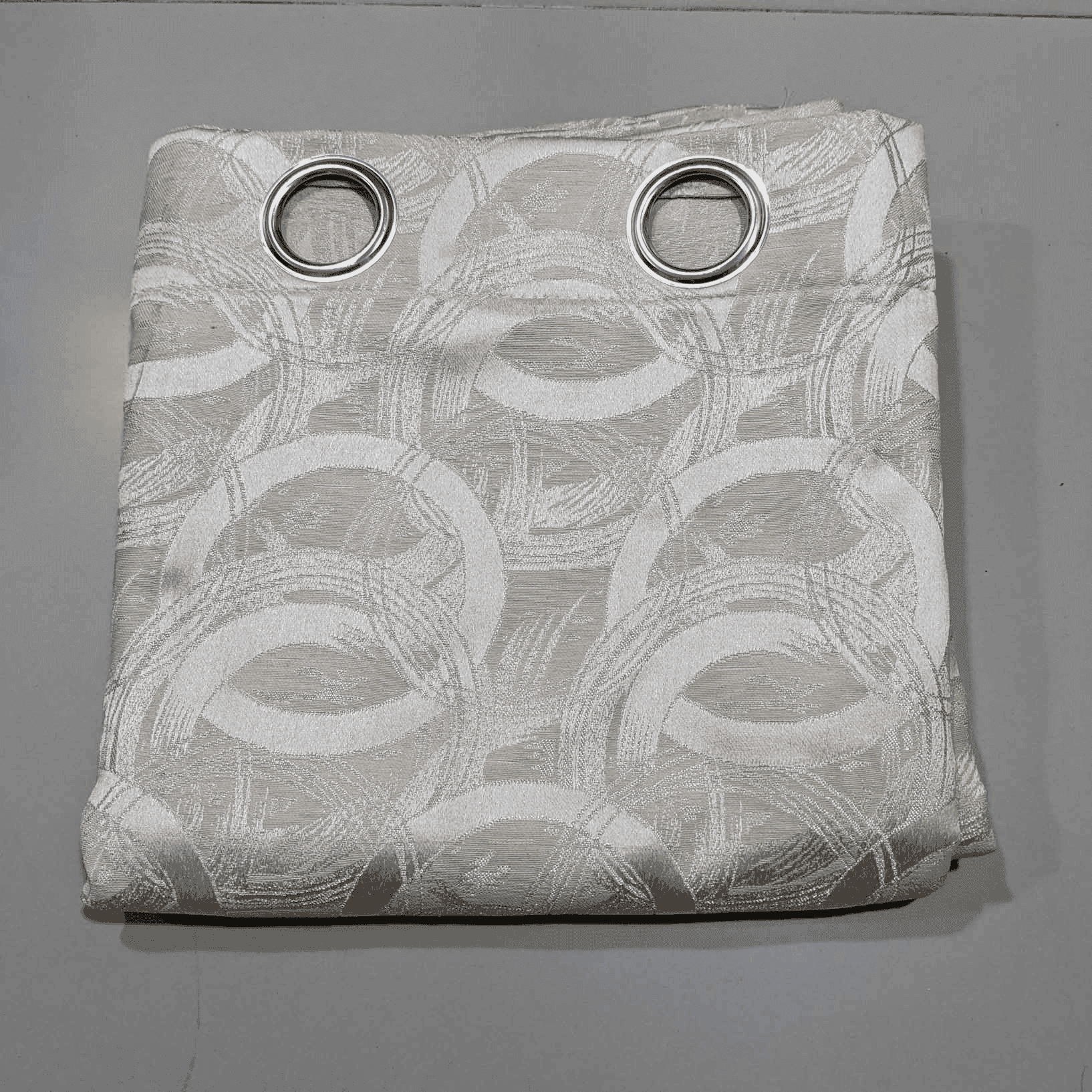Self Print Thick Shanghai Curtain - Lite Gold 1-4