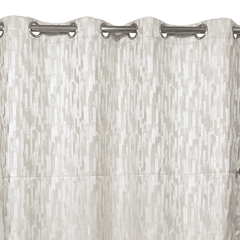 Self Print Thick Shanghai Curtain - Lite Gold 5-2