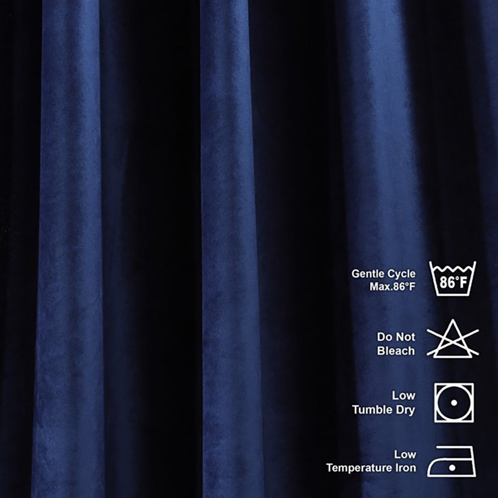 admiral berry velvet curtain